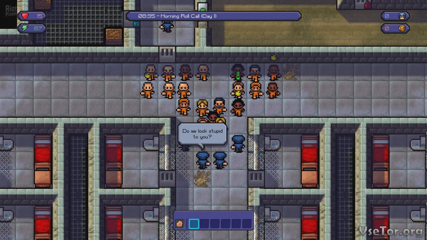 Как устроить бунт в the escapists