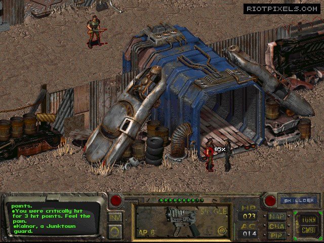 Ошибка при сохранении игры fallout 1