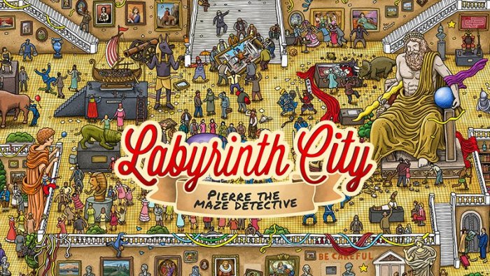 Labyrinth city pierre the maze detective обзор