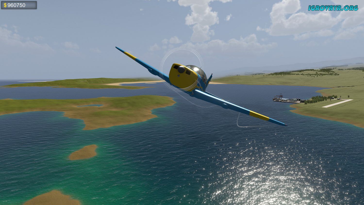 Coastline flight simulator прохождение