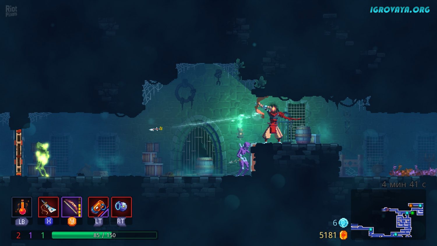 Dead cells карта уровней на русском